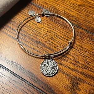 Alex and Ani Path of Life charm silver bracelet